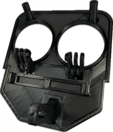 Husqvarna 2024- 3D print Lamphållare Nizled till 2xE30F/E40F