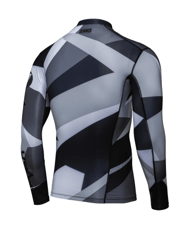 Seven youth zero battleship compress - gray/black 