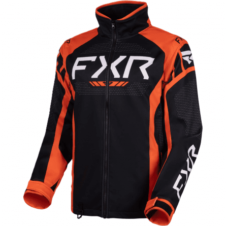 FXR M Cold Cross RR Jacket - Black/Orange/White