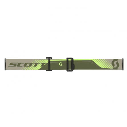 Scott Goggle Prospect 2.0 AMP chrome - kaki green/neon yellow / gold chrome works