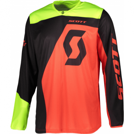 SCOTT Jersey 350 dirt kids black/red L