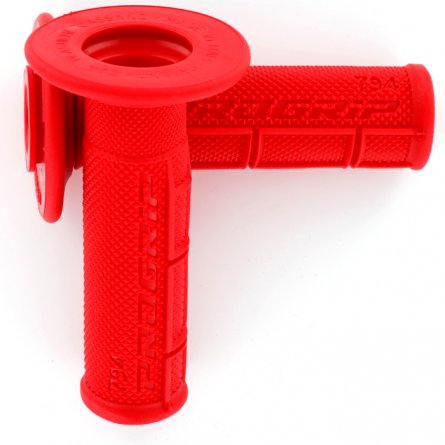 Progrip, 794 Single Density Half Waffle gummihandtagg, RÖD