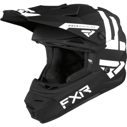 FXR Youth Legion Helmet - Black / White 