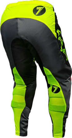 Seven mini annex ignite pant black/flo yellow
