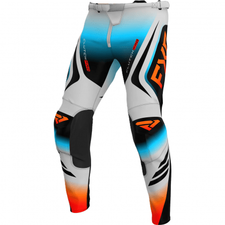 FXR Clutch Pro Mx Pant - Grey/Sky/Orange