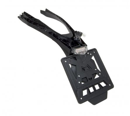 Rtech, Baklampa/bakskärm, Integra Led, avtagbar skylthållare, SVART, GasGas 21-23 EC 250/EC 250F, 21-23 EC 350F/EC 300
