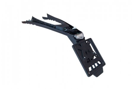 Rtech, Baklampa/bakskärm, Integra Led, avtagbar skylthållare, SVART, GasGas 24-25 EC 250/EC 250F, 24-26 EC 350F/EC 300