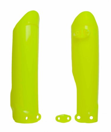 Rtech, Gaffelskydd, NEON GUL, KTM 19-26 65 SX, 16-26 50 SX, 20-24 SX-E 5, Husqvarna 17-25 TC 65, 26 TC 65, GasGas 24 MC 65, 26 M