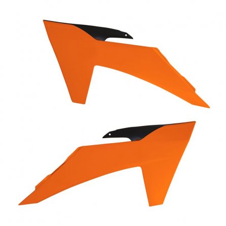 Rtech, Kylarvingar, SVART ORANGE, KTM 24-25 450 EXC-F, 23-24 450 SX-F, 24-25 250 EXC, 24 250 EXC-F, 25 250 EXC-F, 23-24 250 SX/2