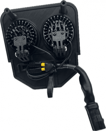 Dubbelfäste 60w (drar 70w) Husqvarna 2024-, kallvit 2xE30