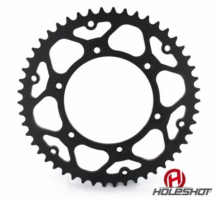 Holeshot, Bakdrev Stål, 428, 48, SVART, KTM 04-26 85 SX, Husqvarna 20-26 TC 85, 14-19 TC 85 (17/14)/TC 85 (19/16), GasGas 21-26 