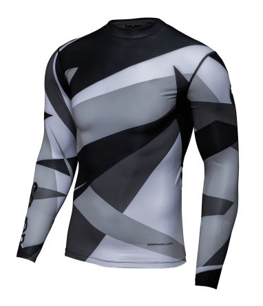 Seven youth zero battleship compress - gray/black 