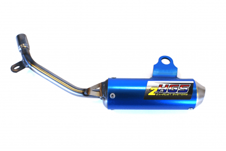HGS silencer - Husqvarna TC 50/KTM 50SX 2009 - 2015 BLUE