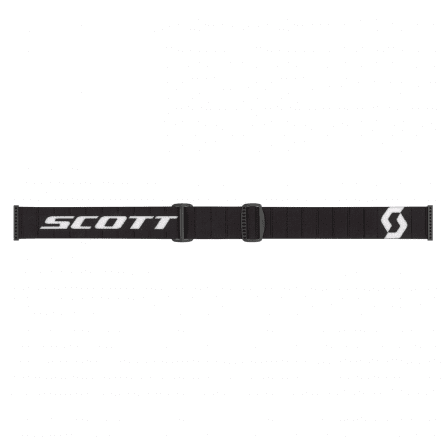 Scott Goggle Split OTG - black/white / clear works