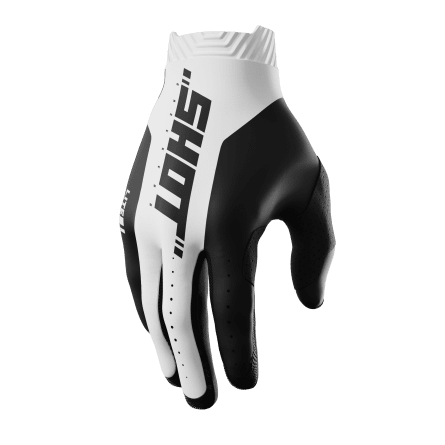 Shot, HANDSKAR LITE SKIN, VUXEN, XL, SVART VIT