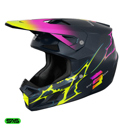 Shot, HJÄLM SPEED RAC BLUE PEARLY, VUXEN, XL