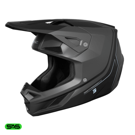 Shot, HJÄLM SPEED FURY GREY, MATT, VUXEN, S