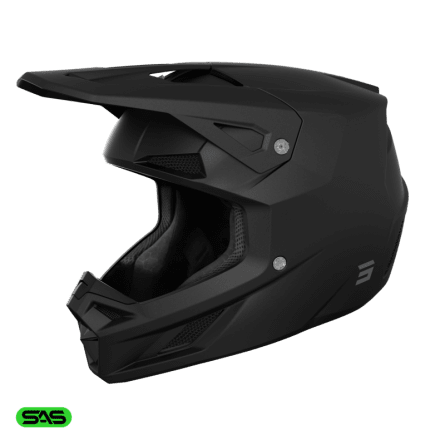Shot, HJÄLM SPEED SOLID BLACK, MATT, VUXEN, M