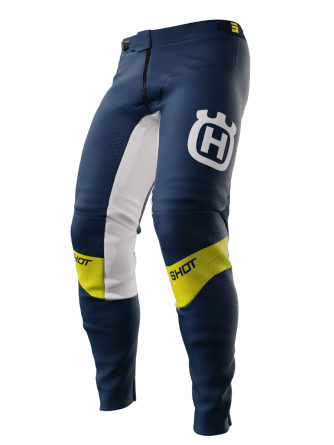 Shot, BYXOR HUSQVARNA LIMITED EDITION 2024, VUXEN, 30, VIT BLÅ GUL