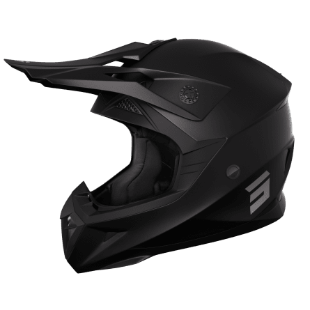 Shot, HJÄLM PULSE KID SOLID 2.0 BLACK MATT, BARN, L