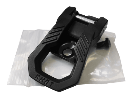 Shot, BUCKLE BASE + SCREW RACE 8 BLACK