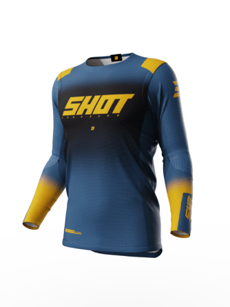Shot, TRÖJA AEROLITE ULTIMA, VUXEN, M, BLÅ GUL