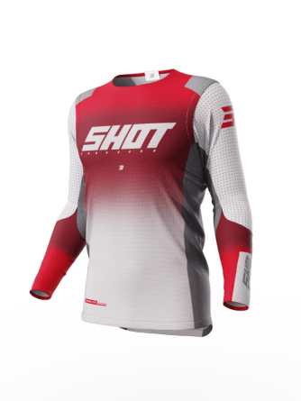 Shot, TRÖJA AEROLITE ULTIMA, VUXEN, M, VIT RÖD