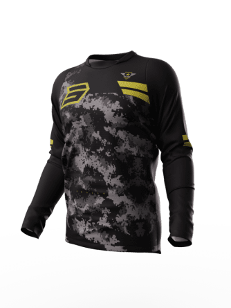 Shot, TRÖJA DEVO ARMY, VUXEN, L, CAMO SVART GULD