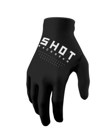 Shot, HANDSKAR RAW, VUXEN, M, SVART