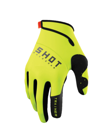 Shot, HANDSKAR TRAINER 3.0, VUXEN, M, NEON SVART GUL