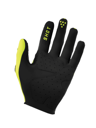 Shot, HANDSKAR TRAINER 3.0, VUXEN, XXL, NEON SVART GUL