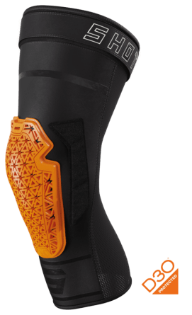 Shot, KNÄSKYDD RACE D30 BLACK, VUXEN, XL XXL