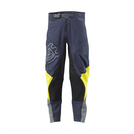 Husqvarna Kids Railed Pants - Yellow/grey/Navy  