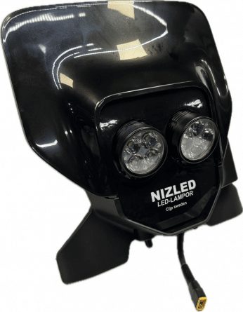 Nizled Lampkåpa med 2 R40DRL instegs tyngre lampor Husqvarna