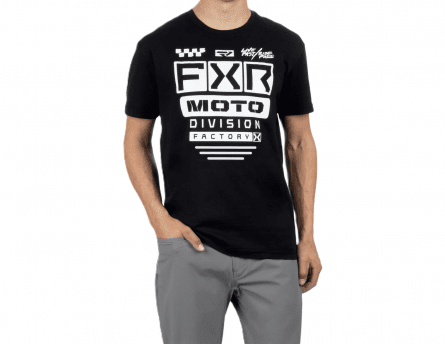 FXR M Gladiator Premium T-Shirt - Black/White