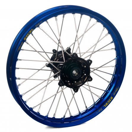 Haan Wheels, Komplett Hjul, 5,50, 17", BAK, BLÅ SVART, KTM 03-23 450 EXC-F, 03-12 450 SX-F, 18-22 250 EXC TPI/300 EXC TPI, 95-17