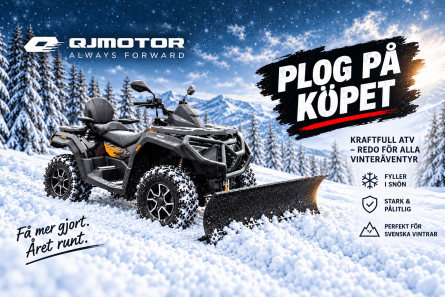 QJ Motor SFA 600 | Plog och montering i priset