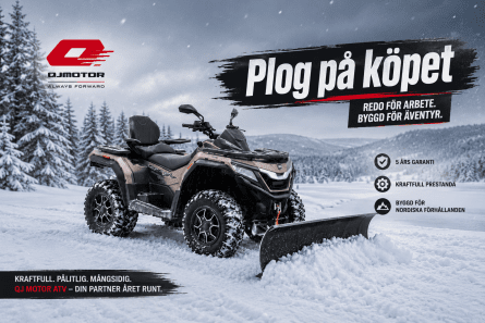 QJ Motor SFA 1000 | Plog och montering i priset