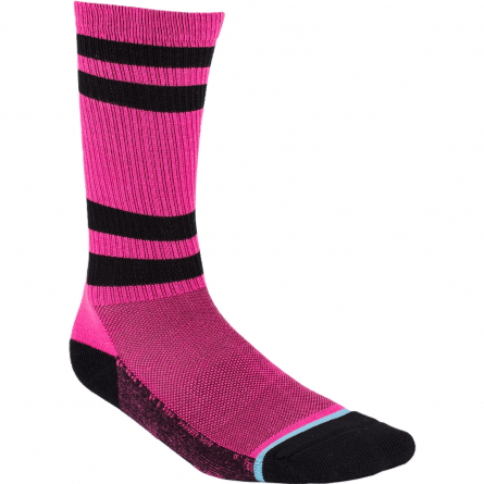 FXR Turbo Athletic Sock - Elec Pink /Ocean 