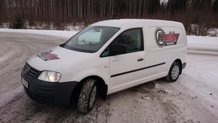 Knobby, Knobby bildekal, 1000 X 400mm, laminerad och konturskuren, bubbelfri