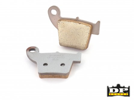 DP Brakes, Bromsbelägg, BAK, Honda 02-25 CRF450R, 26 CRF450R, 18-19 CRF450RX, 05-18 CRF450X, 17 CRF-RX 450, 02-07 CR250R, 04-26 