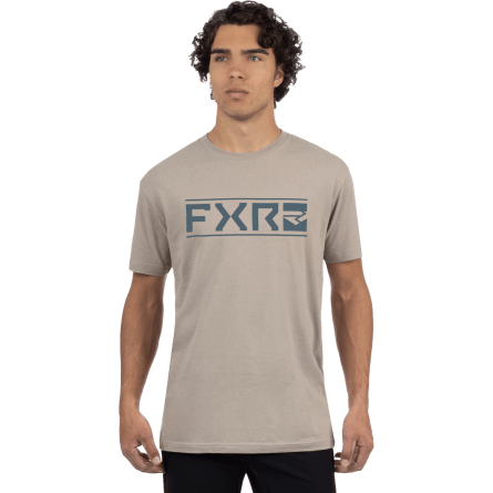 FXR M Victory Premium T-Shirt - Stone/Steel