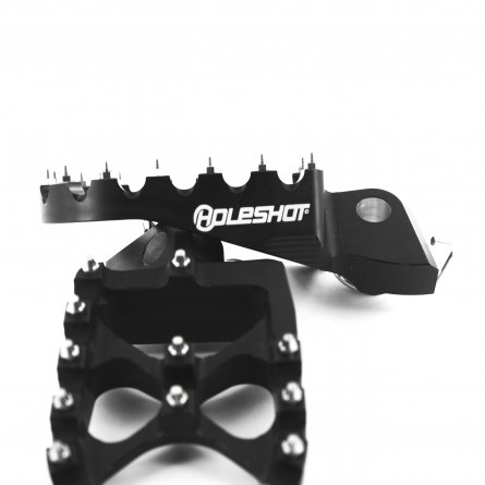 Holeshot, Fotpinnar, SVART, BETA 24-26 RX 450 4T, 23 RR 250 2S, 24 RR 250 2T, 20-22 RR 250 2T/RR 200 2T/RR 300 2T, 25-26 RR RACI