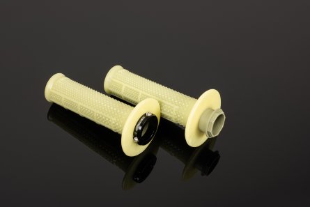 Renthal, MX R-Works Lock-On - Aramid (Tapered/Half Waffle)