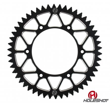 Holeshot, Bakdrev Alu, 420, 56, SVART, Honda 03-07 CR85R, 86-02 CR80R, 07-26 CRF150R