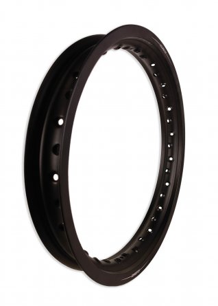 Holeshot, Fälgbana, 2,15, 18", BAK, SVART