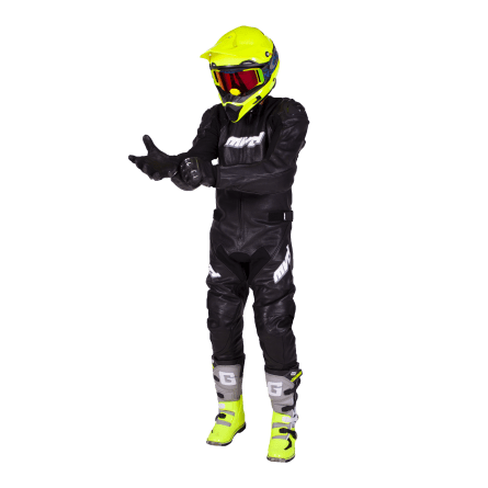 MVD EXCELERATOR S1 SUPERMOTO SUIT BLACK