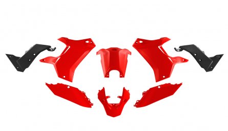 Rtech, Plastkit Revolution, SVART RÖD, Yamaha 19-24 TÉNÉRÉ 700