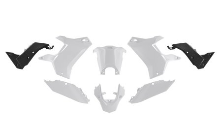 Rtech, Plastkit Revolution, SVART VIT, Yamaha 19-24 TÉNÉRÉ 700
