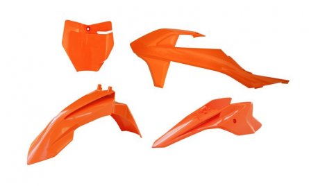 Rtech, Plastkit, ORANGE, KTM 16-23 50 SX, 20-24 SX-E 5